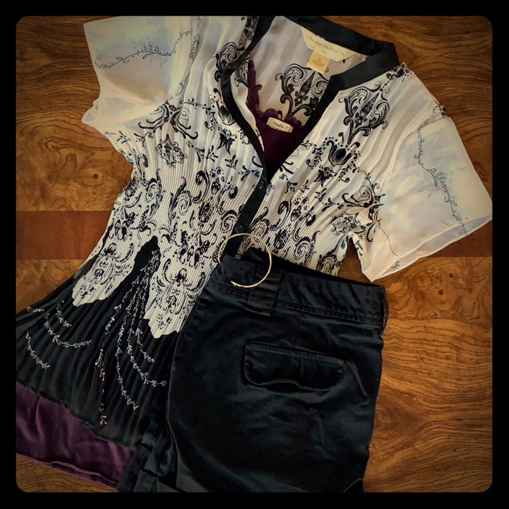 Stretchy Floral Top